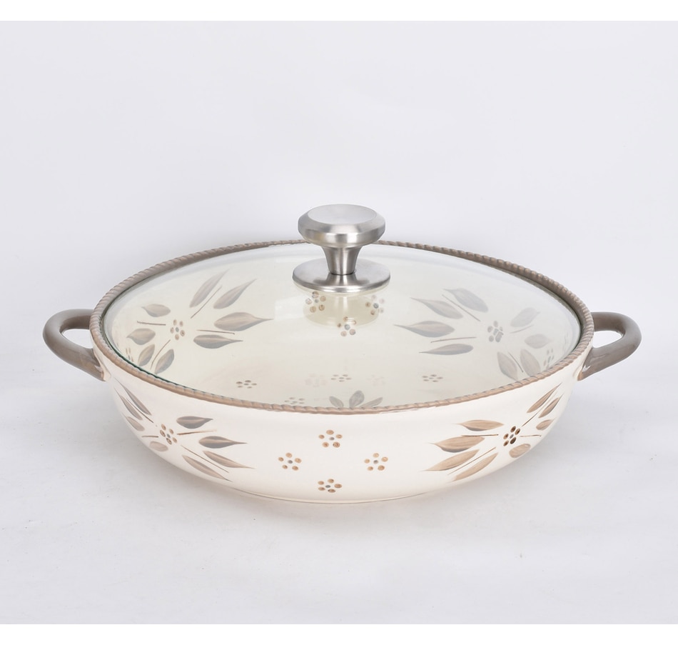 Image 425536_OWTPE.jpg, Product 425-536 / Price $34.88, Temp-tations 3-Quart Round Baker with Glass Lid from temp-tations on TSC.ca's Kitchen department