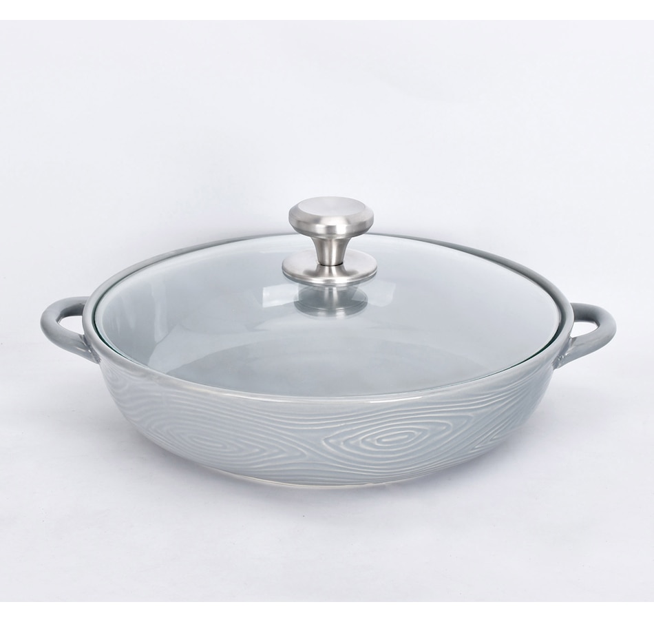Image 425536_WOOLG.jpg, Product 425-536 / Price $34.88, Temp-tations 3-Quart Round Baker with Glass Lid from temp-tations on TSC.ca's Kitchen department