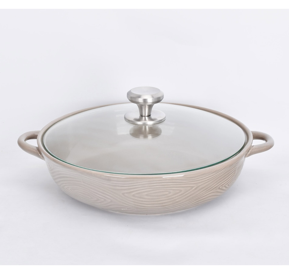 Image 425536_WOOLT.jpg, Product 425-536 / Price $34.88, Temp-tations 3-Quart Round Baker with Glass Lid from temp-tations on TSC.ca's Kitchen department