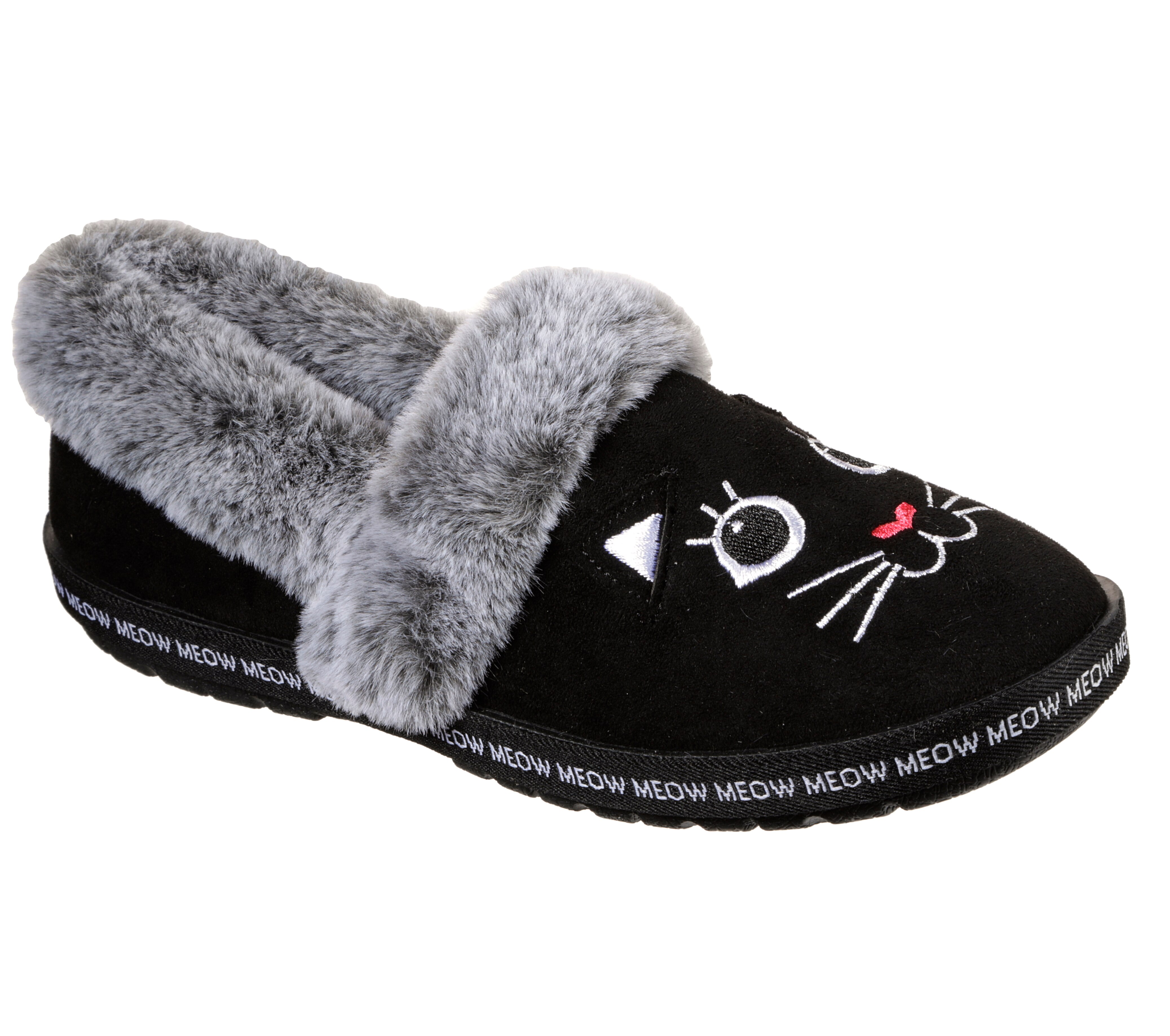 skechers too cozy meow slippers