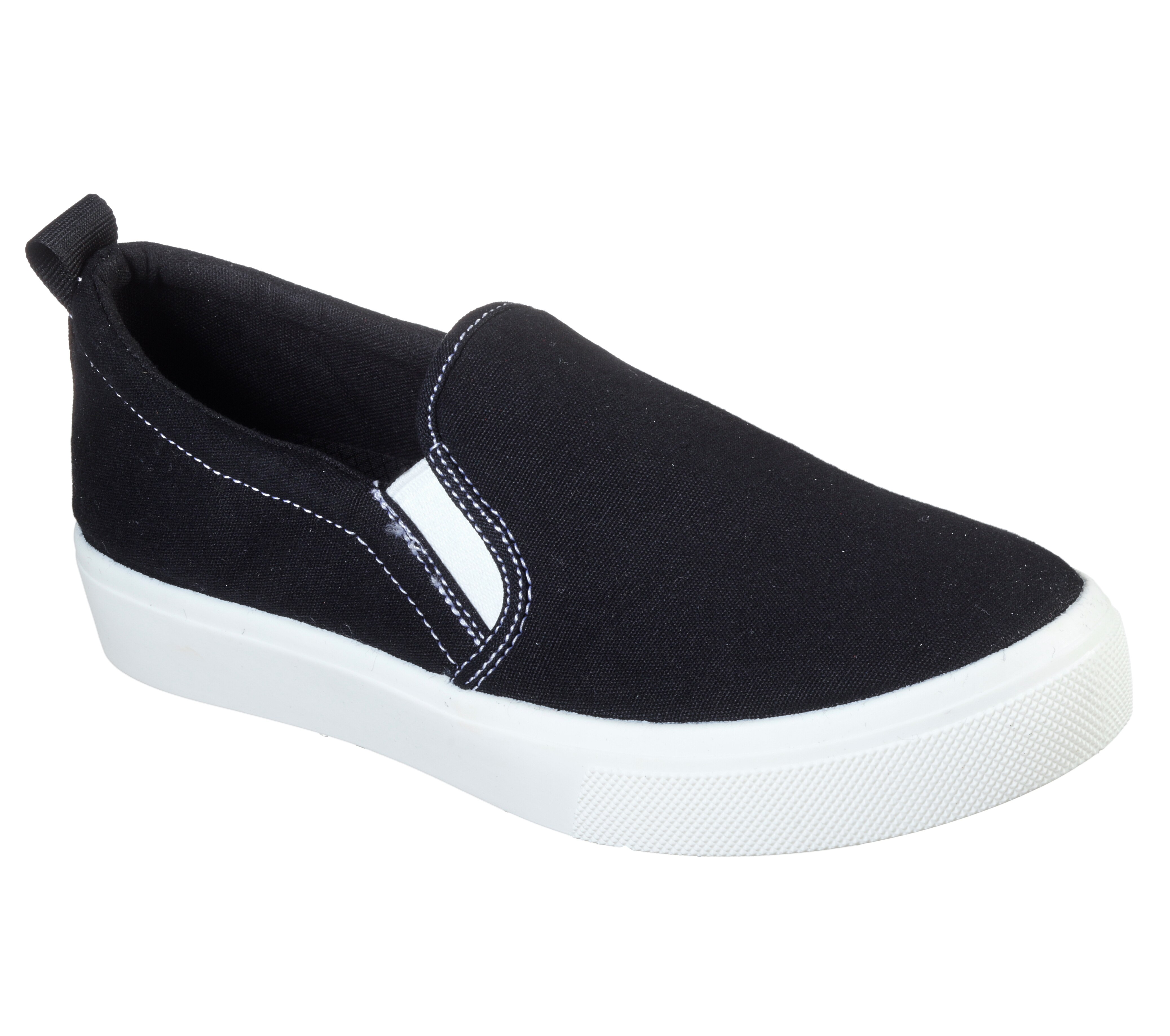 skechers poppy white