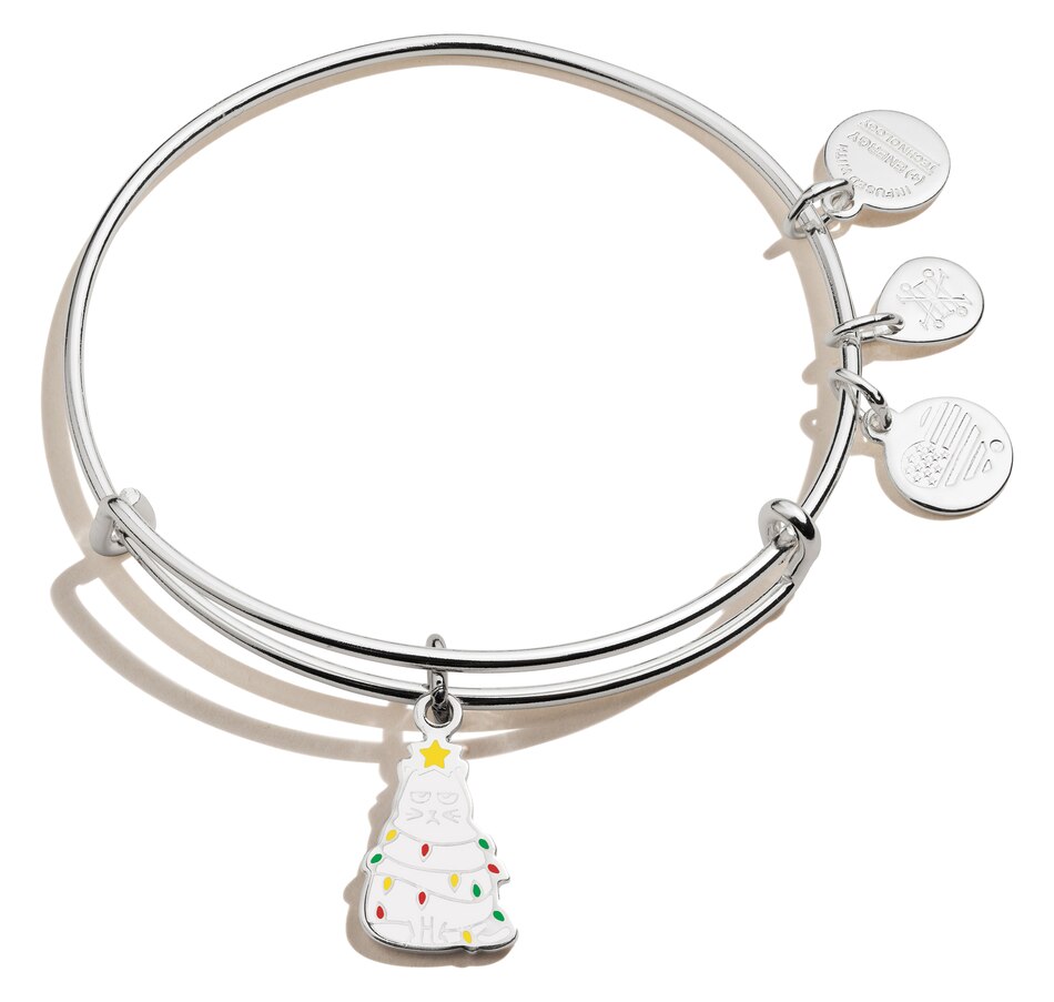 Image 437032.jpg, Product 437-032 / Price $36.88, Alex and Ani Grumpy Holiday Cat Bracelet from Alex and Ani on TSC.ca's Jewellery department