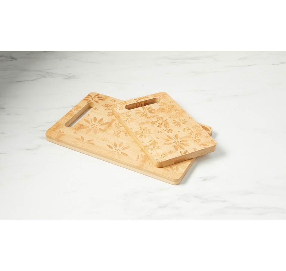 Image 438528.jpg, Product 438-528 / Price $14.33, Temp-tations Classic Set of 2 Charcuterie Cutting Boards from temp-tations on TSC.ca's Kitchen department