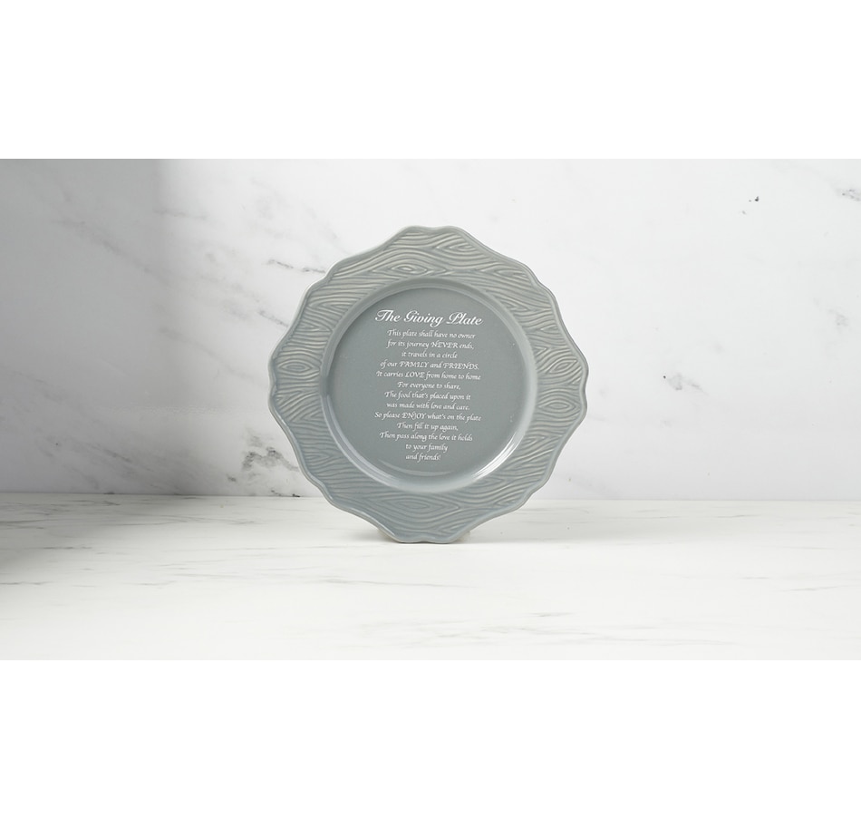Image 438529_WOOLG.jpg, Product 438-529 / Price $29.99, Temp-tations 12" Giving Plate from temp-tations on TSC.ca's Kitchen department