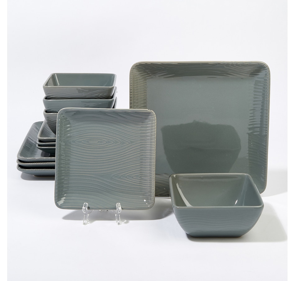 Image 438531_WOOLG.jpg, Product 438-531 / Price $39.88, Temp-tations 12-Piece Dinnerware Set from temp-tations on TSC.ca's Kitchen department
