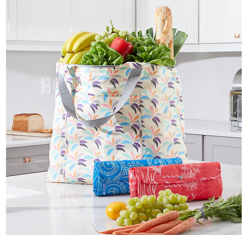 Image 438538_ALTMORE200.jpg, Product 438-538 / Price $64.99, California Innovations Jumbo Market Totes (Set of 3) from California Innovations on TSC.ca's Kitchen department