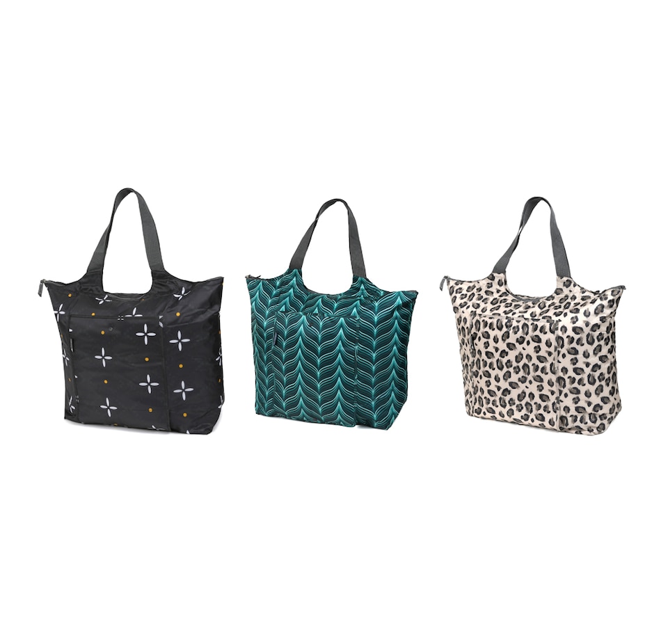 Image 438538_CLA.jpg, Product 438-538 / Price $64.99, California Innovations Jumbo Market Totes (Set of 3) from California Innovations on TSC.ca's Kitchen department