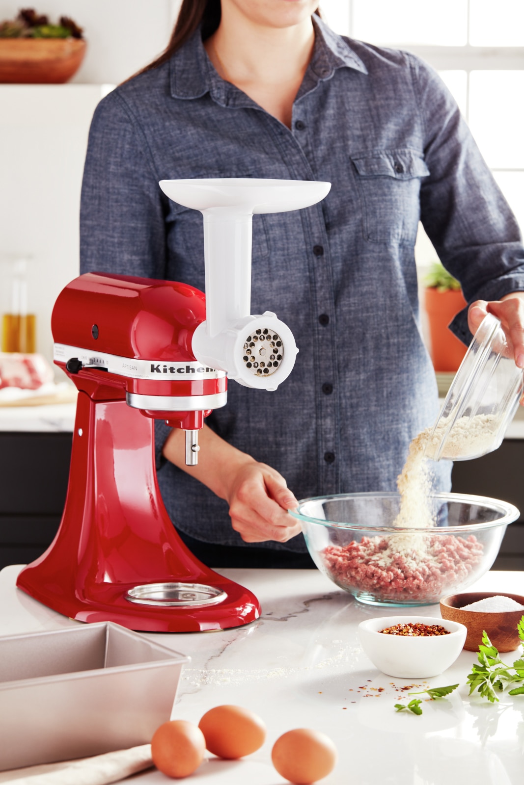 Kitchenaid meat deals grinder attachment