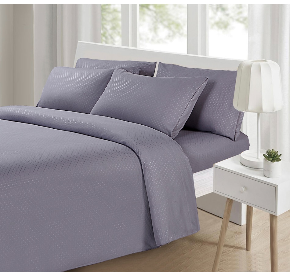 Image 442943_GRY.jpg , Product 442-943 / Price $29.88 , St.Clair Luxe Collection 6 Piece Sheet Set from St. Clair Bedding on TSC.ca's Home & Garden department