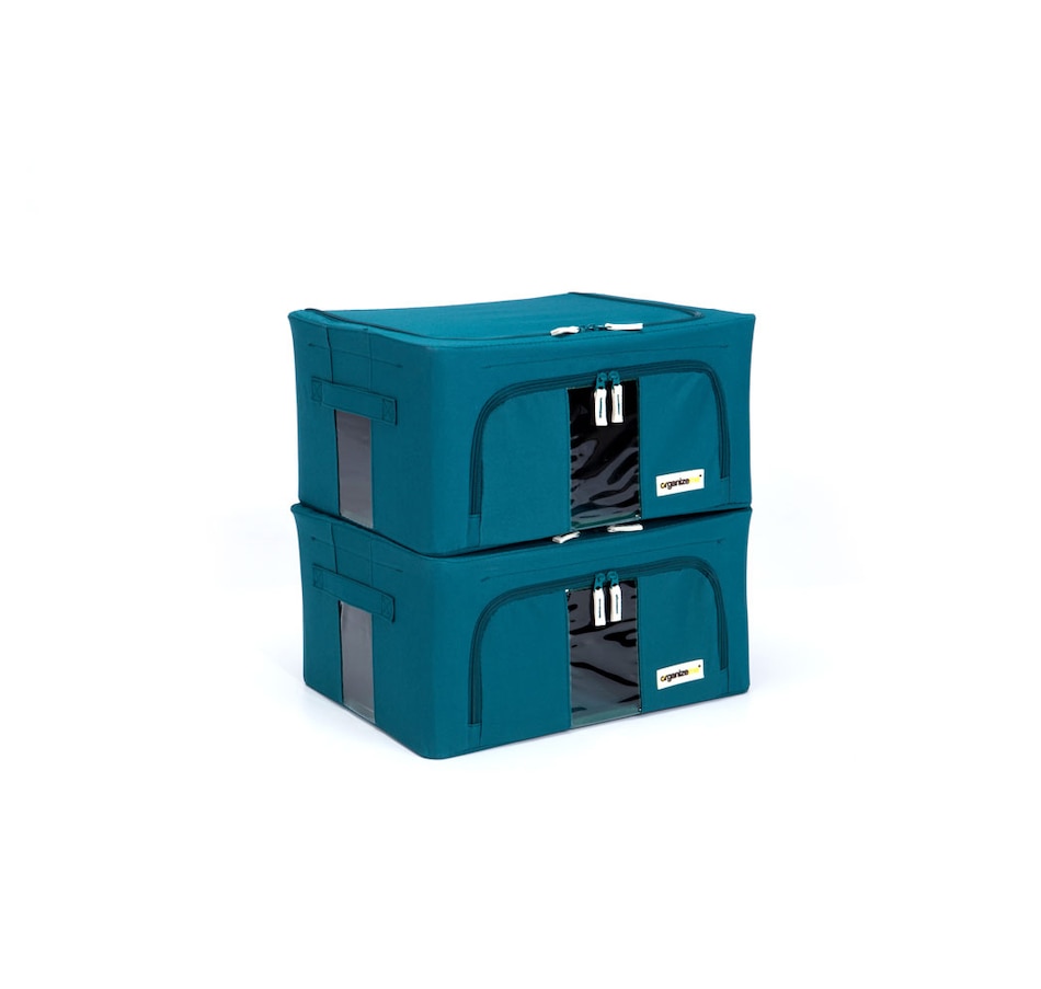 Image 442954_DPLE.jpg, Product 442-954 / Price $41.99, OrganizeMe 2-Pack Small Collapsible Pop Up Bin Bundle from Organizeme on TSC.ca's Home & Garden department