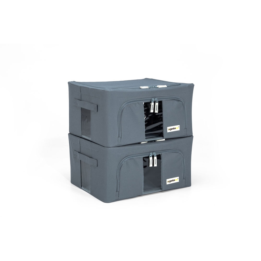 Image 442954_GRY.jpg, Product 442-954 / Price $41.99, OrganizeMe 2-Pack Small Collapsible Pop Up Bin Bundle from Organizeme on TSC.ca's Home & Garden department