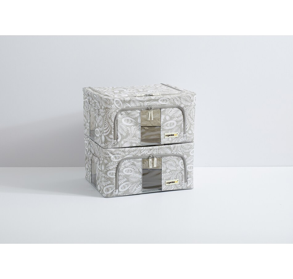 Image 442954_LEA.jpg, Product 442-954 / Price $41.99, OrganizeMe 2-Pack Small Collapsible Pop Up Bin Bundle from Organizeme on TSC.ca's Home & Garden department