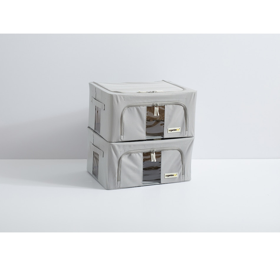 Image 442954_LGR.jpg, Product 442-954 / Price $41.99, OrganizeMe 2-Pack Small Collapsible Pop Up Bin Bundle from Organizeme on TSC.ca's Home & Garden department