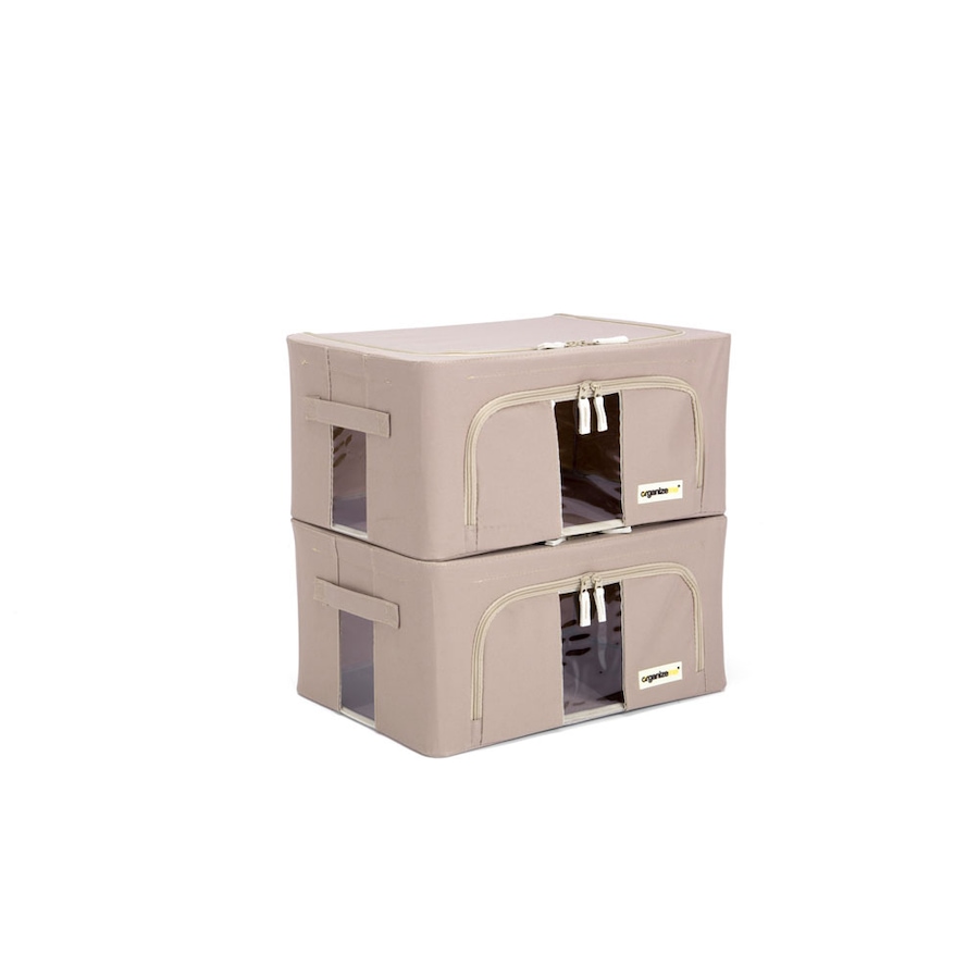 Image 442954_TPE.jpg, Product 442-954 / Price $41.99, OrganizeMe 2-Pack Small Collapsible Pop Up Bin Bundle from Organizeme on TSC.ca's Home & Garden department