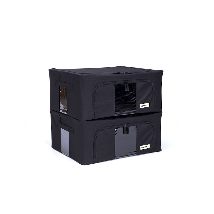 Image 442955_BLK.jpg, Product 442-955 / Price $52.99, OrganizeMe 2-Pack Medium Collapsible Pop Up Bin Bundle from Organizeme on TSC.ca's Home & Garden department