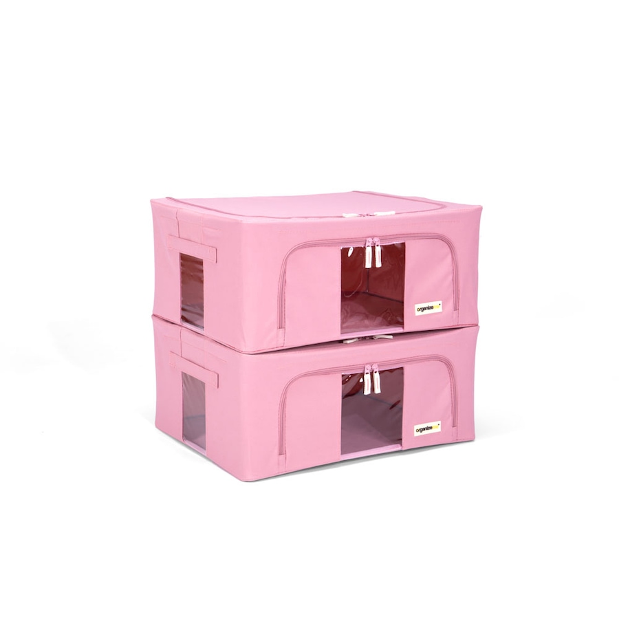 Image 442955_CRSE.jpg, Product 442-955 / Price $52.99, OrganizeMe 2-Pack Medium Collapsible Pop Up Bin Bundle from Organizeme on TSC.ca's Home & Garden department