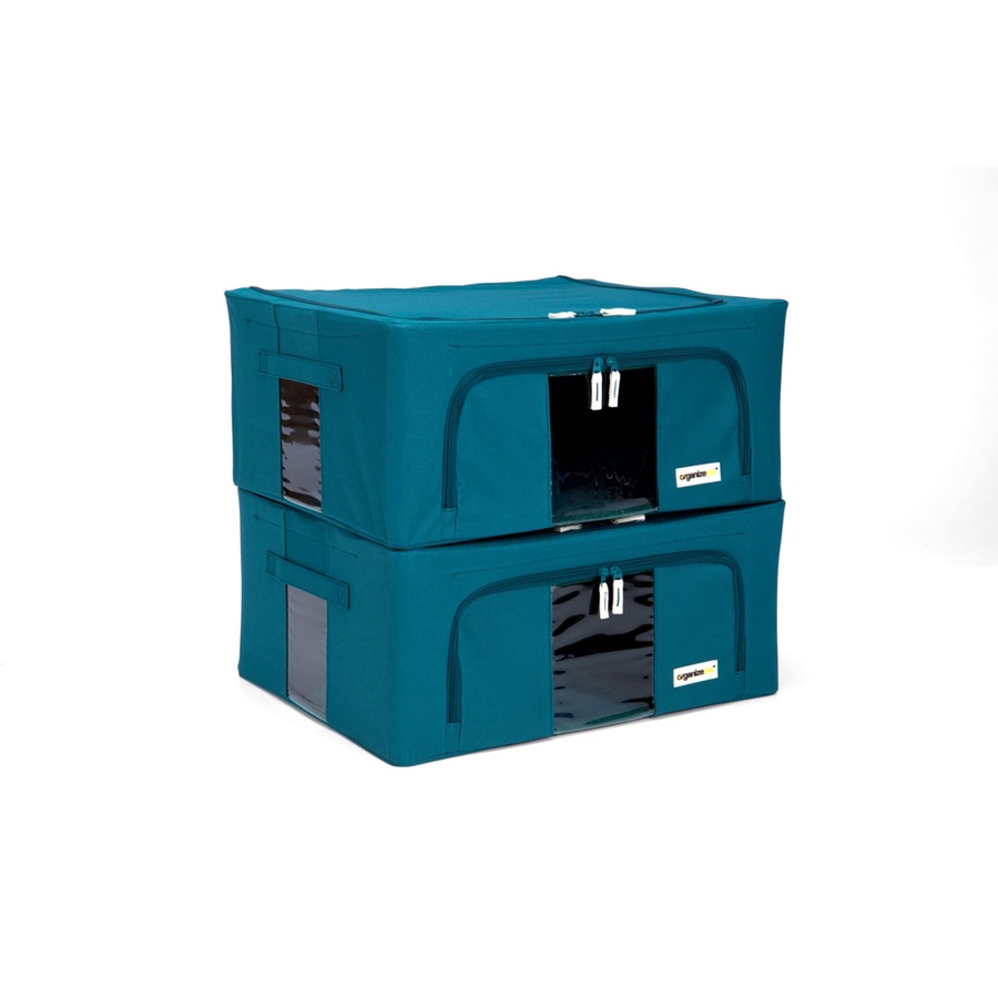 Image 442955_DPLE.jpg, Product 442-955 / Price $52.99, OrganizeMe 2-Pack Medium Collapsible Pop Up Bin Bundle from Organizeme on TSC.ca's Home & Garden department