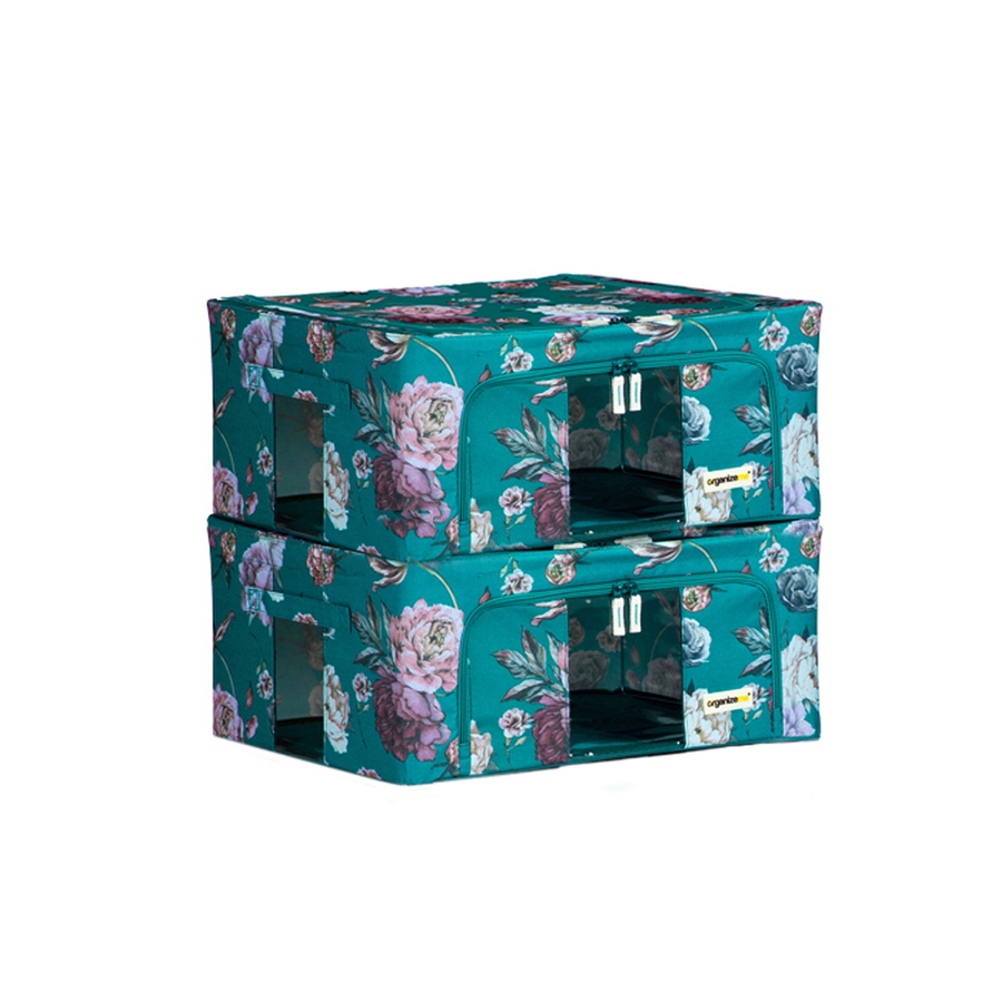 Image 442955_FLO.jpg, Product 442-955 / Price $52.99, OrganizeMe 2-Pack Medium Collapsible Pop Up Bin Bundle from Organizeme on TSC.ca's Home & Garden department
