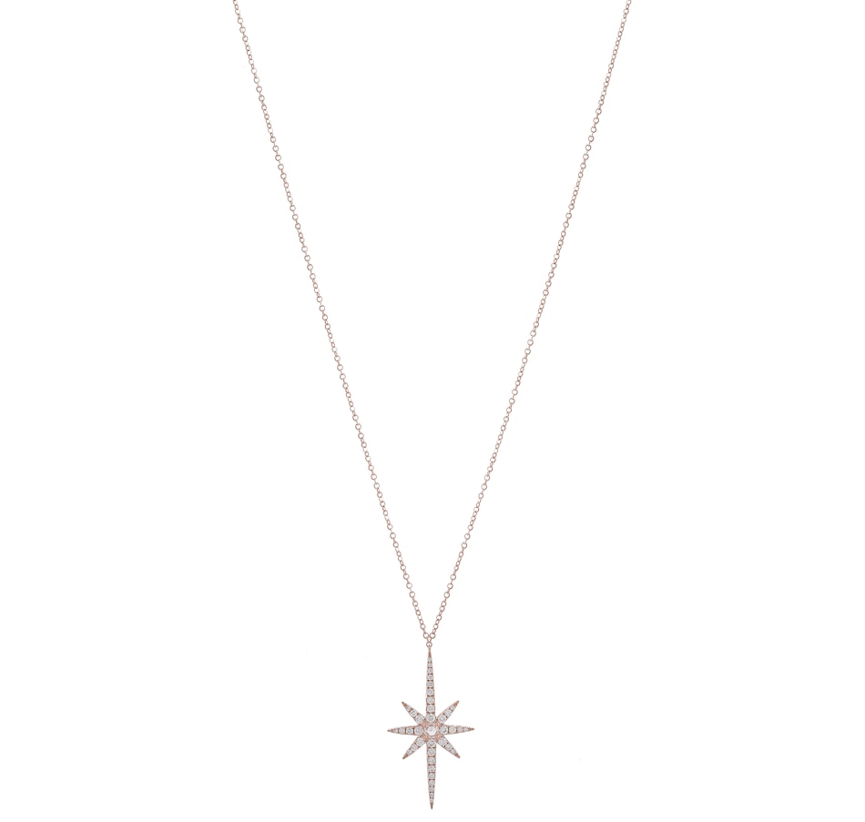 Image 443433_ALTMORE1.jpg, Product 443-433 / Price $1,599.99, Graziela Gems 14K Gold Diamond Starburst Necklace from Graziela Gems on TSC.ca's Jewellery department
