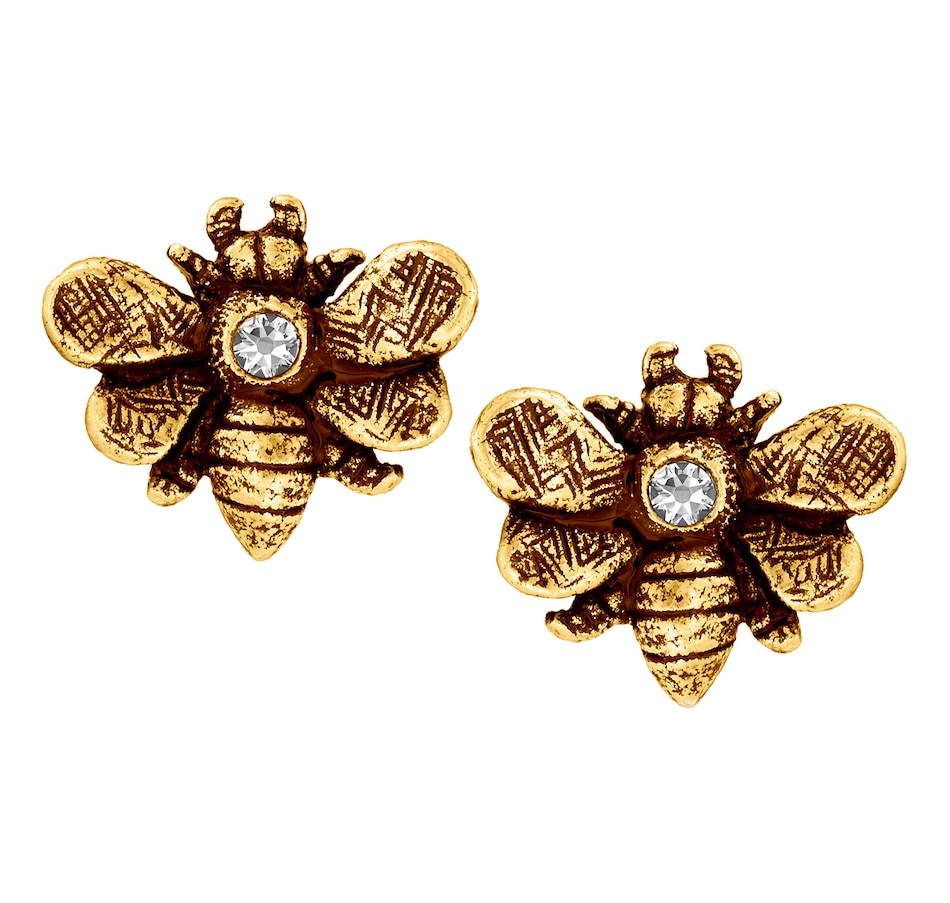 Image 446726_GLD.jpg, Product 446-726 / Price $29.88, Luca + Danni Bee Stud Earrings from Luca + Danni on TSC.ca's Jewellery department