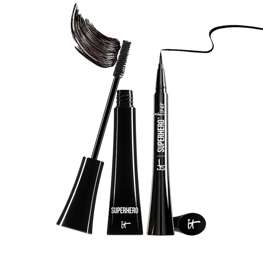 Image 447339.jpg, Product 447-339 / Price $48.00, IT Cosmetics Superhero Elastic Stretch Volumizing Mascara & Superhero Liner - Waterproof Liquid Eyeliner from IT Cosmetics on TSC.ca's Beauty department