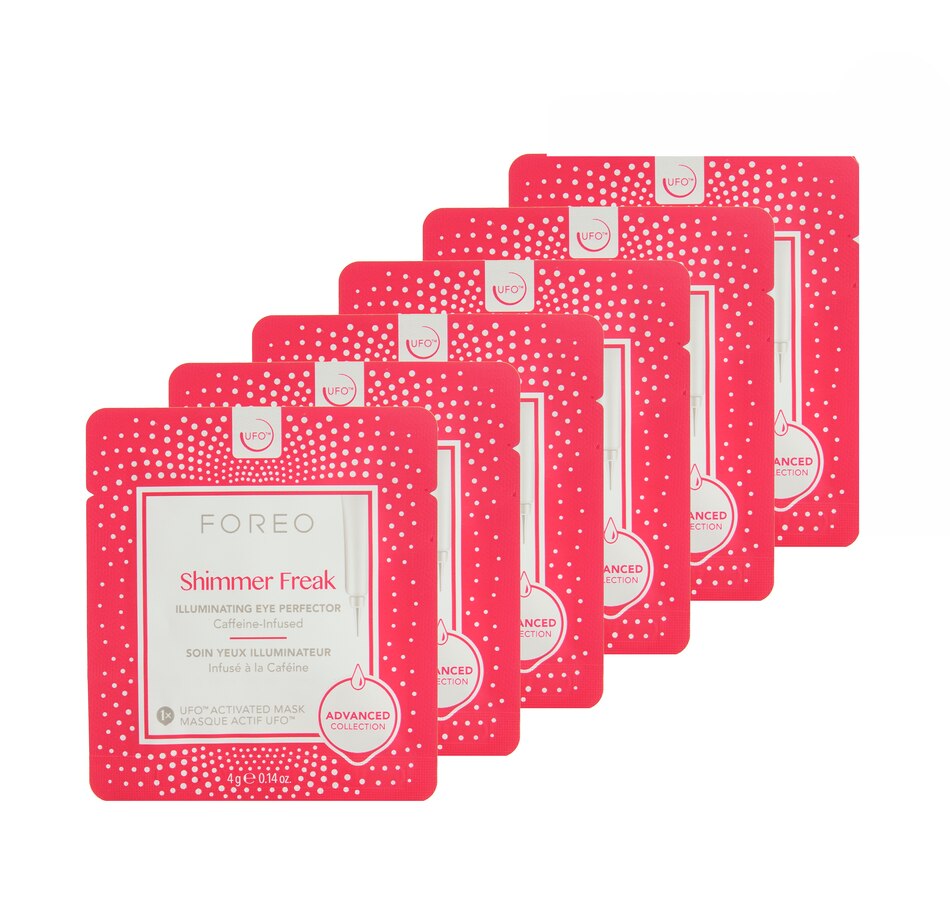 Image 447907.jpg, Product 447-907 / Price $32.99, Foreo UFO Illuminating Eye Perfector Activated Mask 6-Pack from Foreo on TSC.ca's Beauty department