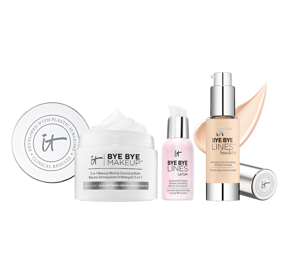 Image 448145_FIY.jpg, Product 448-145 / Price $52.88, IT Cosmetics Bye Bye 3-Piece Collection from IT Cosmetics on TSC.ca's Beauty department