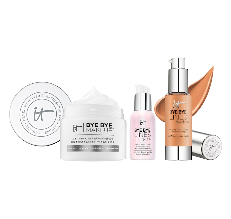 Image 448145_RCC.jpg, Product 448-145 / Price $52.88, IT Cosmetics Bye Bye 3-Piece Collection from IT Cosmetics on TSC.ca's Beauty department