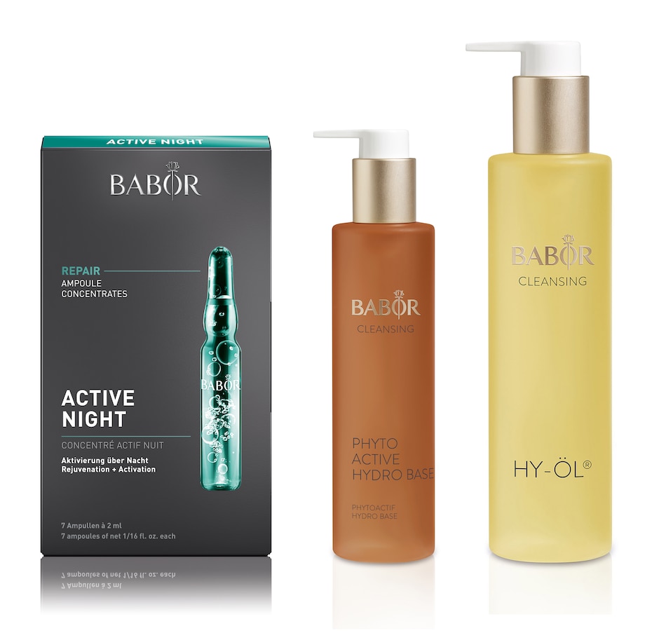 Image 448314.jpg, Product 448-314 / Price $97.00, BABOR Cleansing & Active Night Trio from Babor on TSC.ca's Beauty department