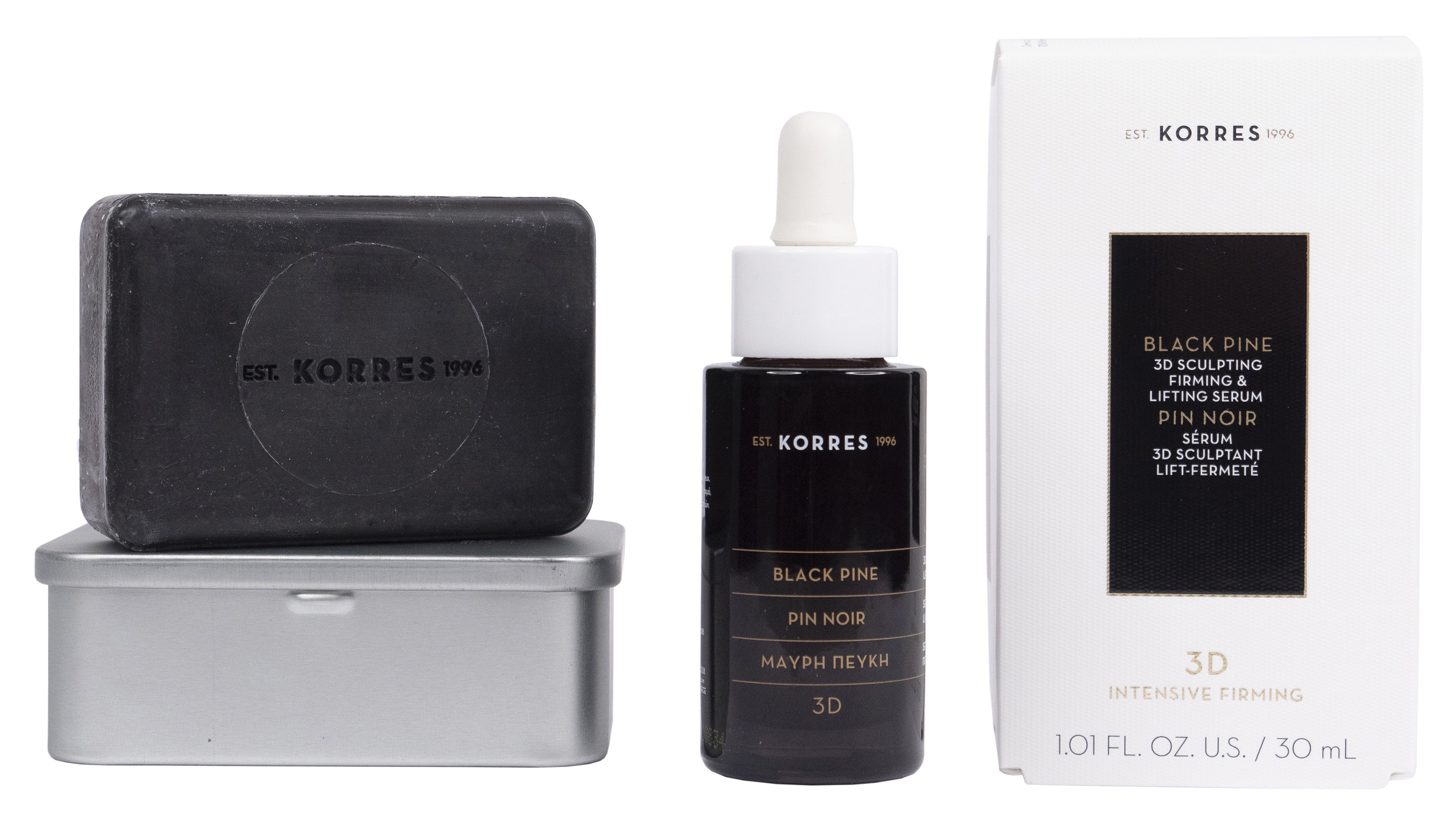 korres black pine serum