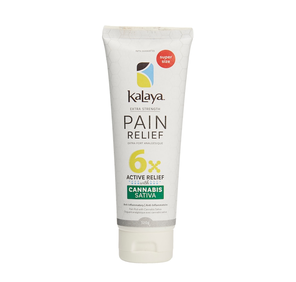 tsc.ca Kalaya 6X Extra Strength Pain Relief Rub with Cannabis Sativa (120 g) tsc.ca Kalaya 6X Extra Strength Pain Relief Rub with Cannabis Sativa (120 g)