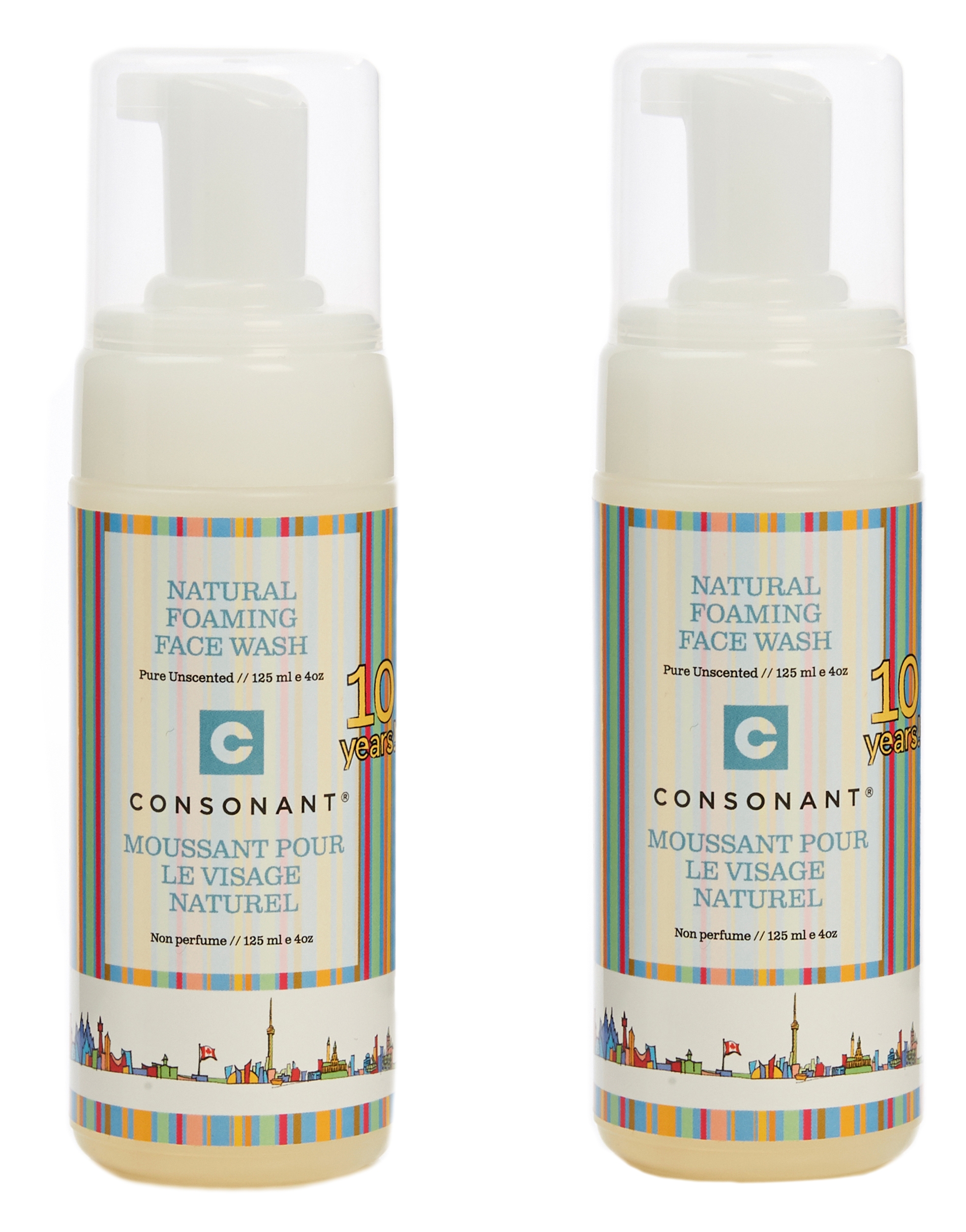 consonant foaming face wash
