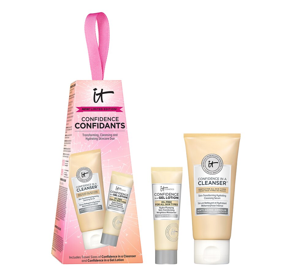 Image 449538_ALTMORE1.jpg, Product 449-538 / Price $24.00, IT Cosmetics Confidence in a Cleanser and Gel Duo from IT Cosmetics on TSC.ca's Beauty department