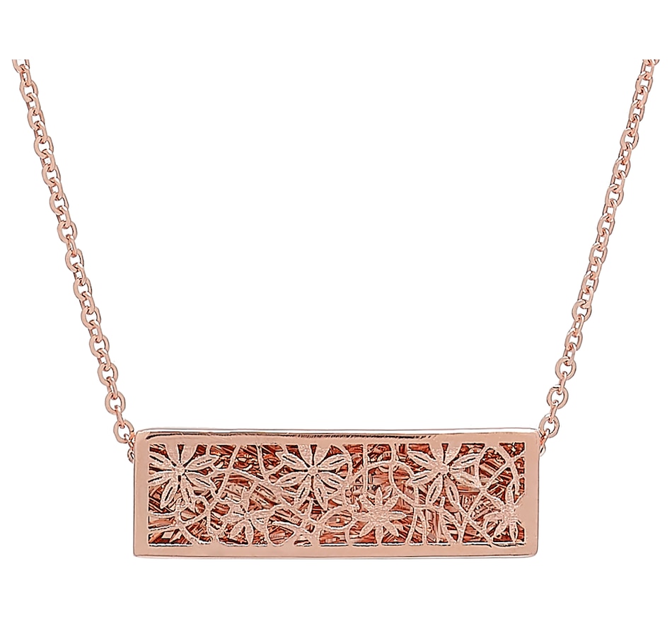 Image 450376_RGL.jpg, Product 450-376 / Price $199.33, Stefano Oro 14K Gold Ricami Bar Necklace from Stefano Oro on TSC.ca's Jewellery department