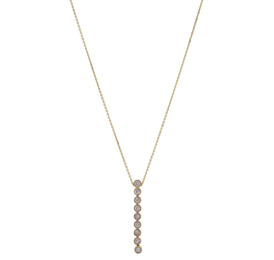 Image 450525_ALTMORE1.jpg, Product 450-525 / Price $699.33, 14K Yellow Gold 0.50 ctw Diamond Pendant with Chain from Diamond Show on TSC.ca's Jewellery department