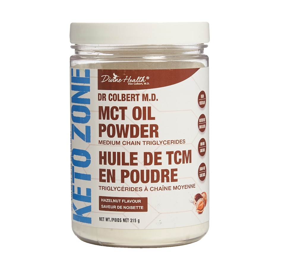 Image 450557_HAZ.jpg, Product 450-557 / Price $32.88, Dr. Colbert Keto Zone MCT Oil Powder from Keto Zone - Dr. Colbert on TSC.ca's Health & Fitness department