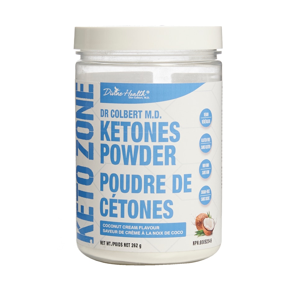 Image 450559_CTA.jpg, Product 450-559 / Price $49.88, Dr. Colbert Keto Zone Ketones Powder 262g from Keto Zone - Dr. Colbert on TSC.ca's Health & Fitness department