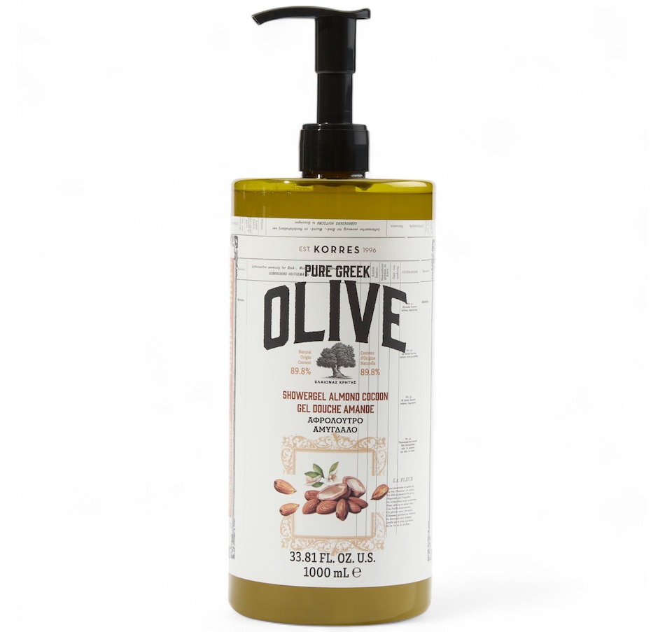 Image 450834_ALMCN.jpg, Product 450-834 / Price $49.00, KORRES Pure Greek Olive Shower Gel from KORRES Natural Products on TSC.ca's Beauty department