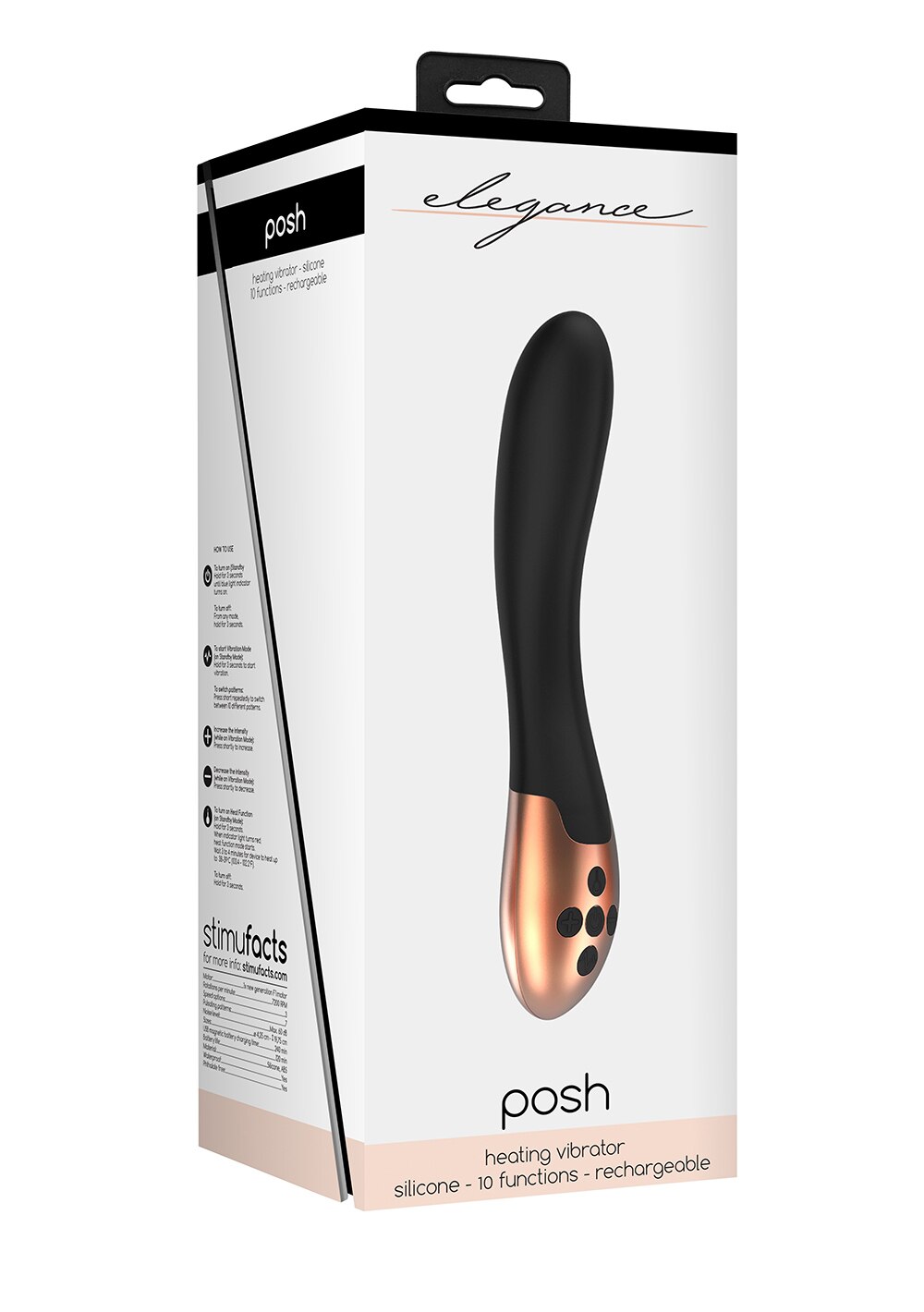 Elegance Posh Heating Vibrator