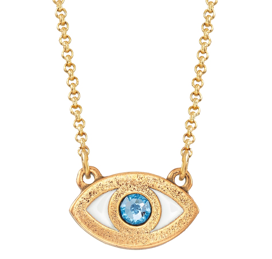 Jewellery - Necklaces & Pendants - Necklaces - Luca + Danni Evil Eye ...