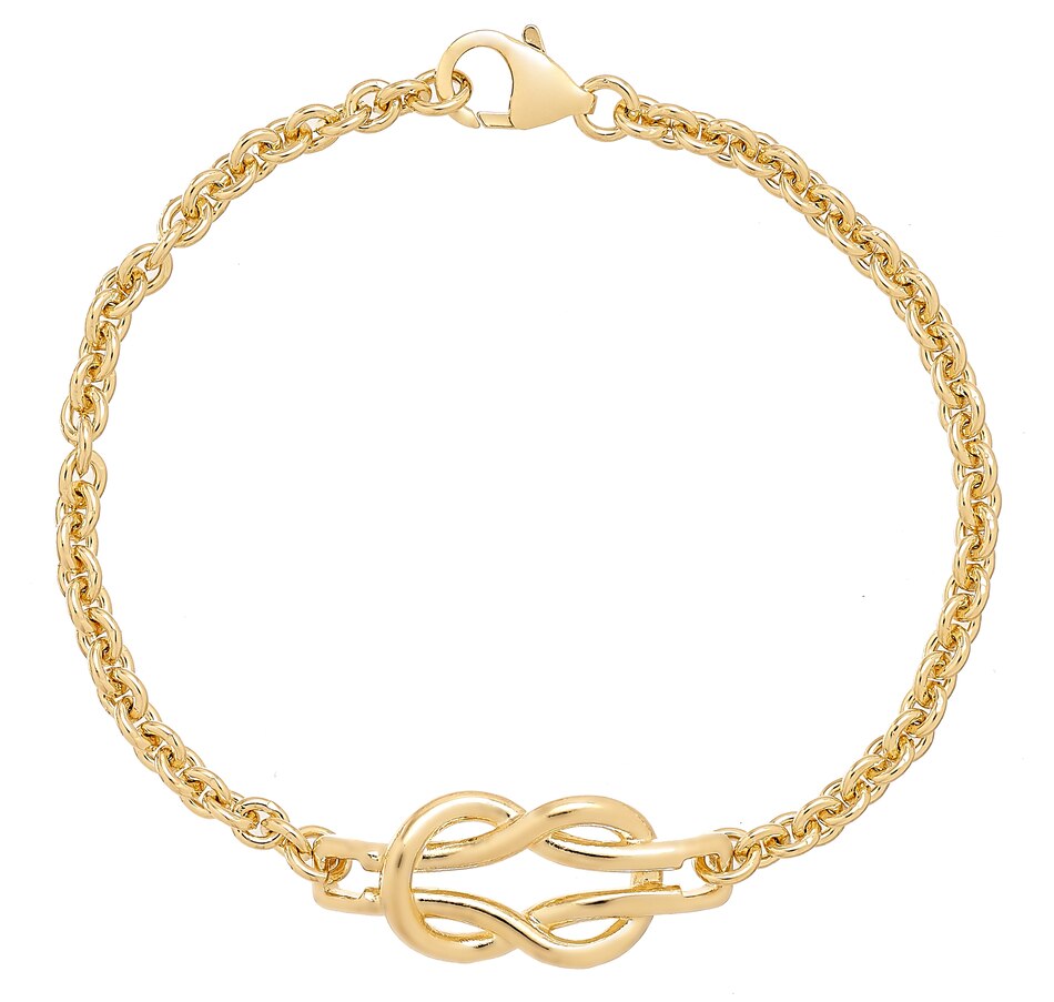 Jewellery Bracelets Link Bracelets Bronzoro Infinity X 1 Bracelet On Cable Chain Online 