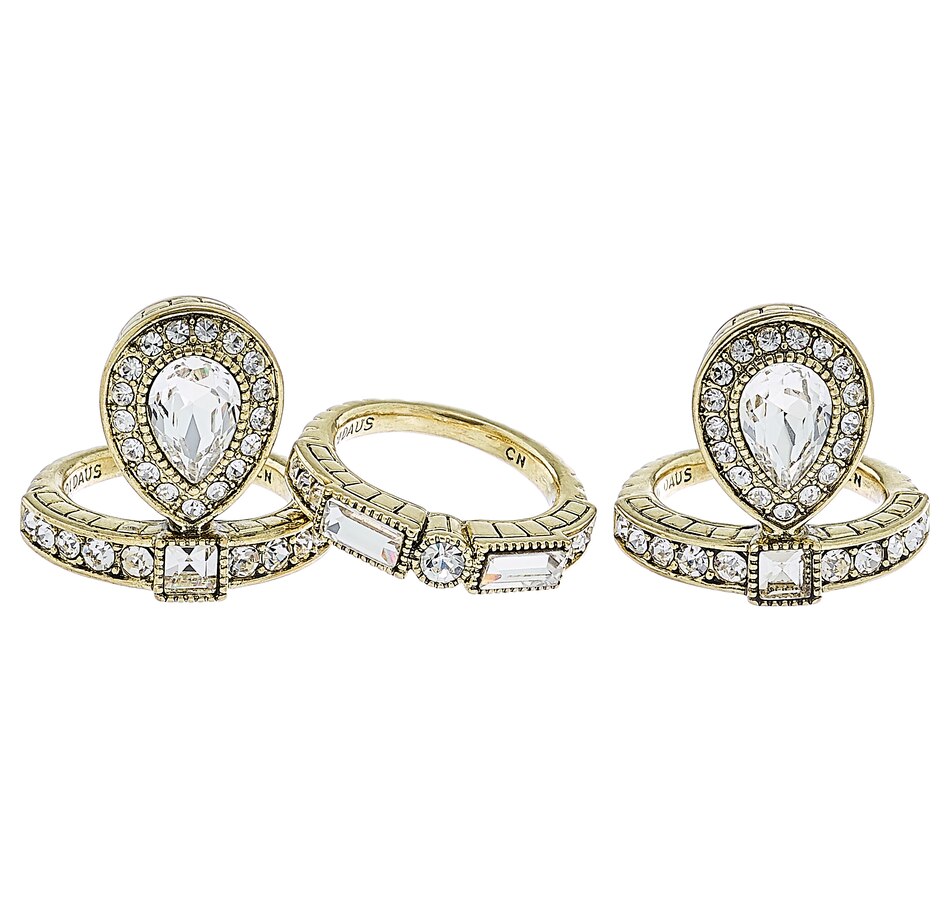 Image 458754_CLR.jpg, Product 458-754 / Price $79.33, Heidi Daus Rings of Royalty Set from Heidi Daus on TSC.ca's Jewellery department