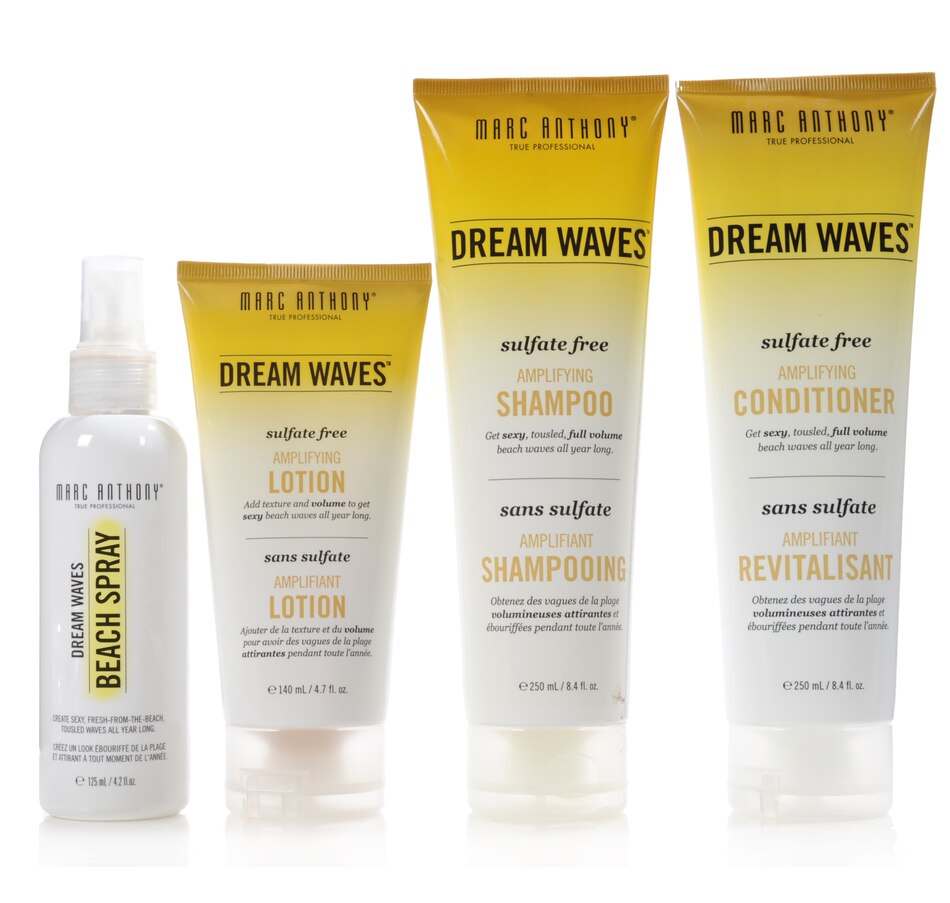 Tsc Ca Marc Anthony Dream Wave 4 Piece Hair Care Set