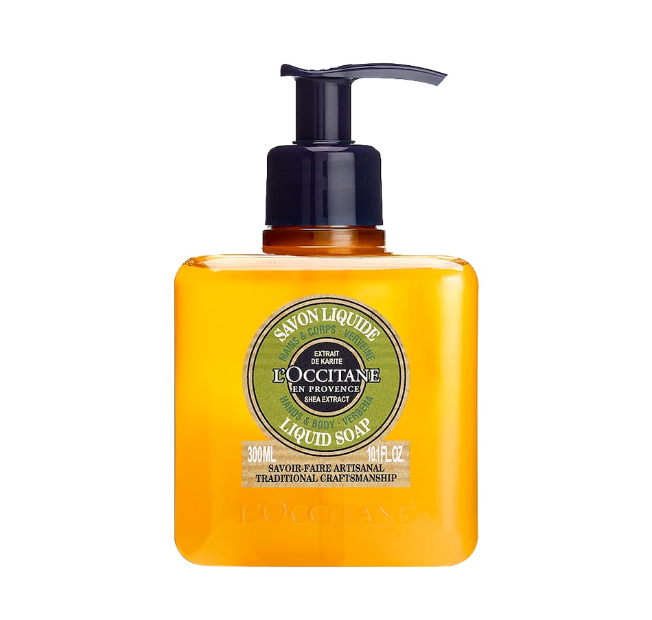 Image 465778_SHEVR.jpg, Product 465-778 / Price $32.00, L'Occitane Hands & Body Liquid Soap Pump from L'Occitane on TSC.ca's Beauty department
