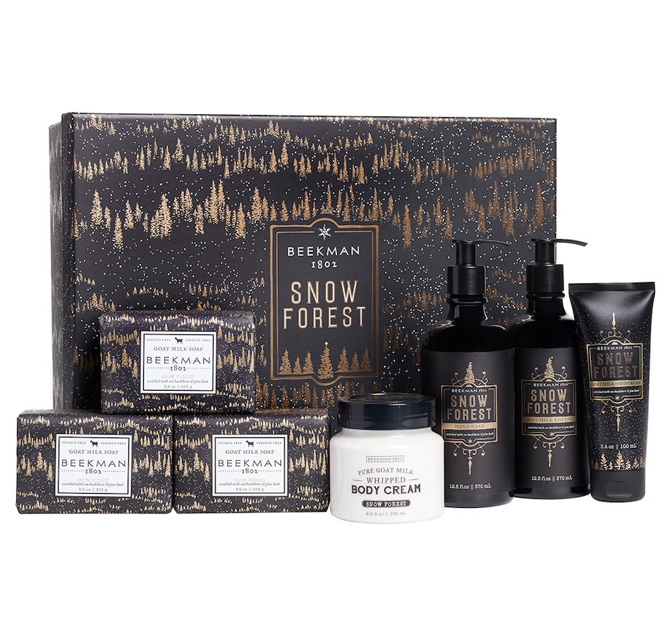 Image 475060.jpg, Product 475-060 / Price $120.00, Beekman 1802 Goat Milk Snow Forest 7-Piece Collection in Gift Box from Beekman 1802 on TSC.ca's Beauty department