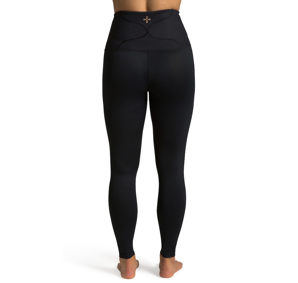 Tommie Copper Ultra-Fit Back Support Ankle Length Leggings Slate Gray