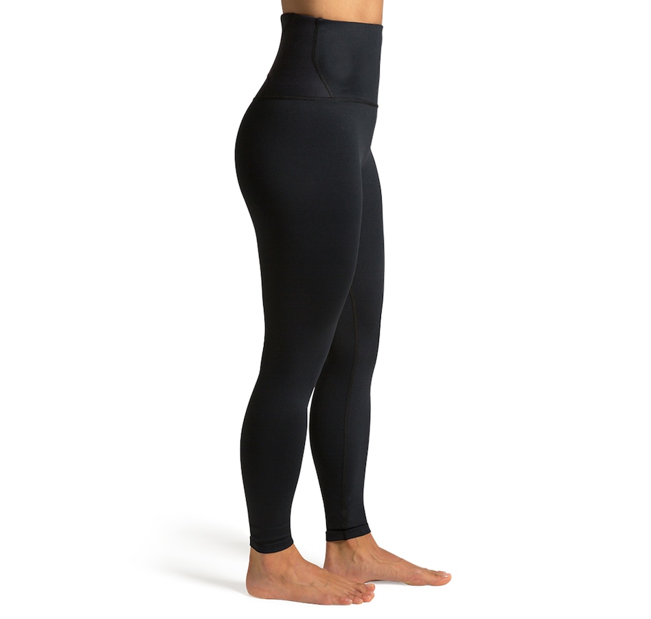  Tommie Copper Women's Pro-Grade Lower Back Support Leggings I  Breathable, Adjustable Straps, UPF 50 Discreet Low Back Support - Black -  Small : Health & Household