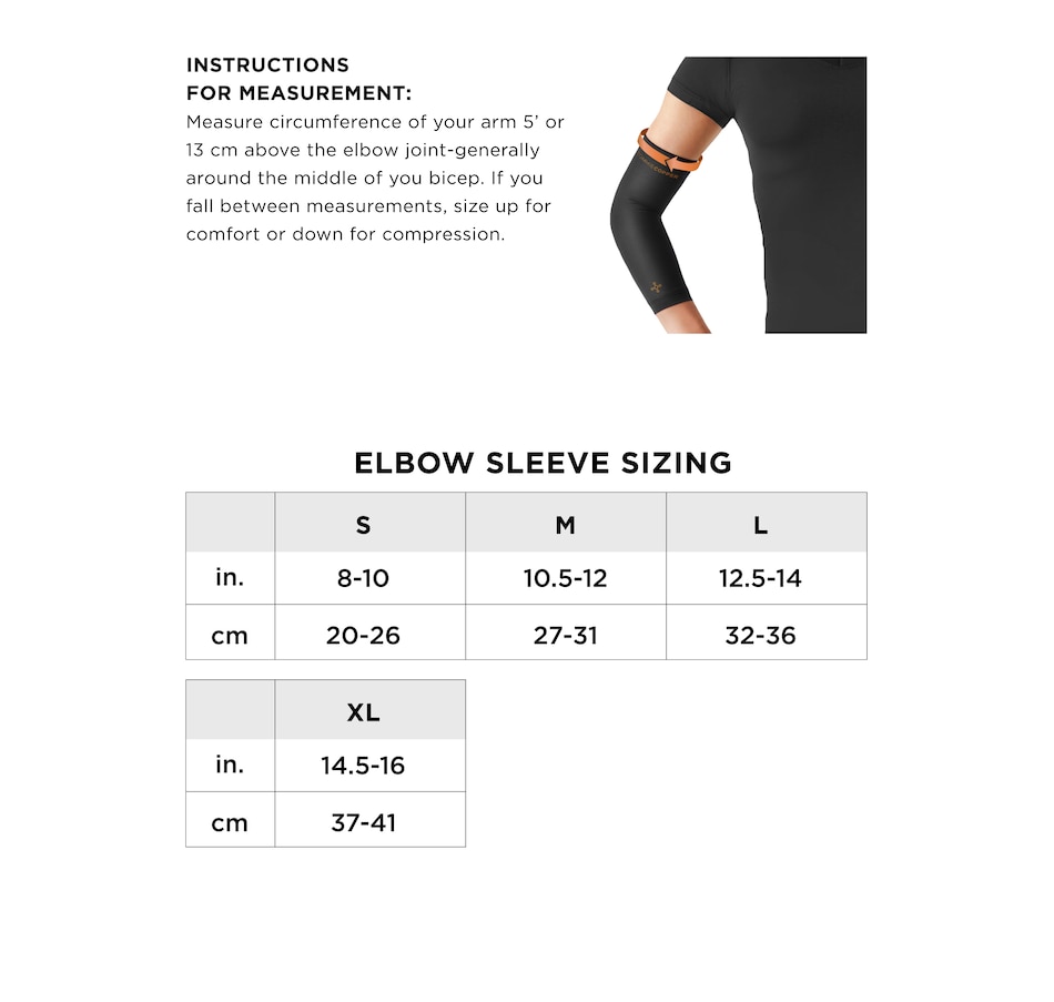 Tommie Copper Pro-Grade Compression Elbow Sleeve Unisex Men & Women  Adjustable Ultimate Support Sleeve for