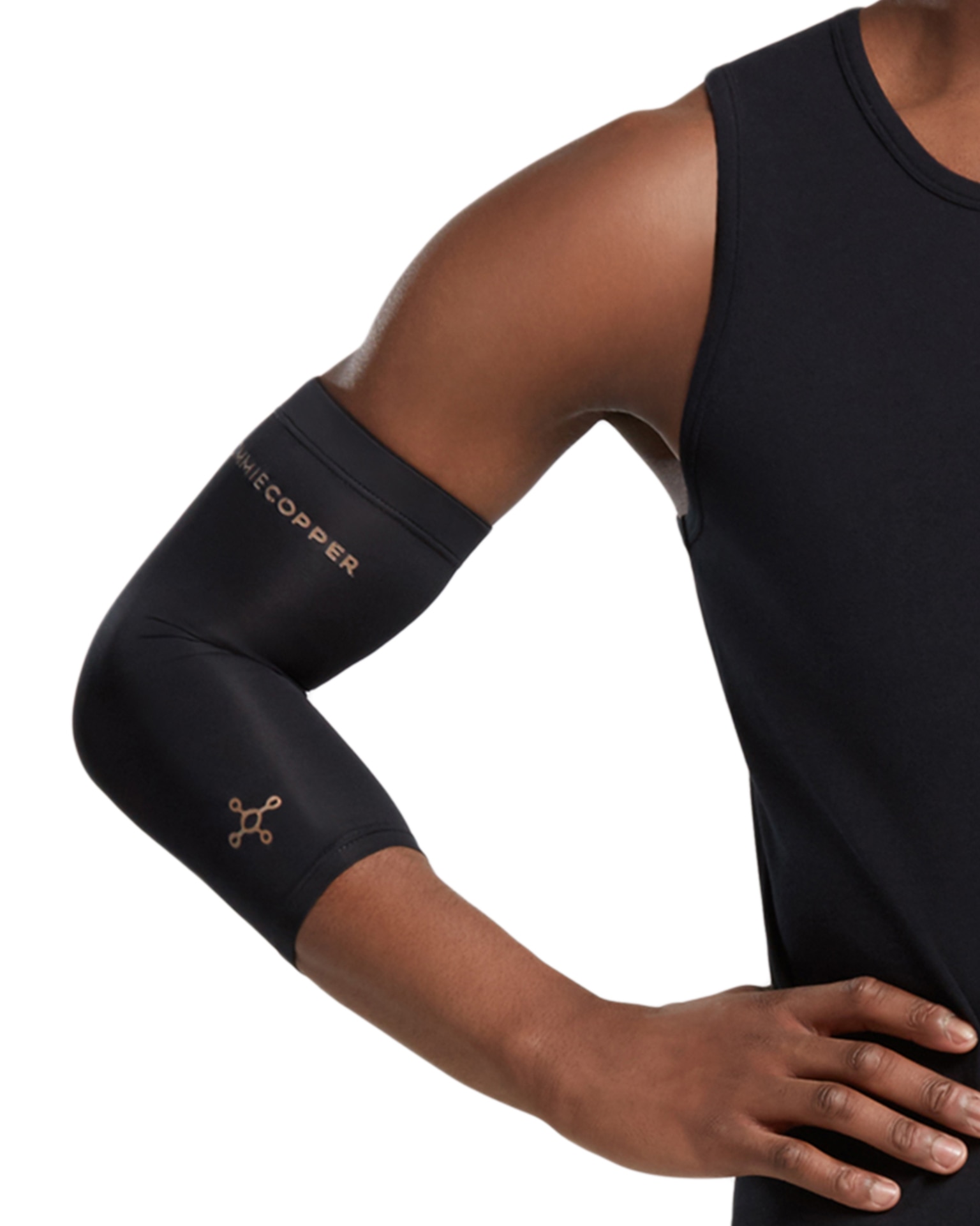 copper compression sleeve for elbow