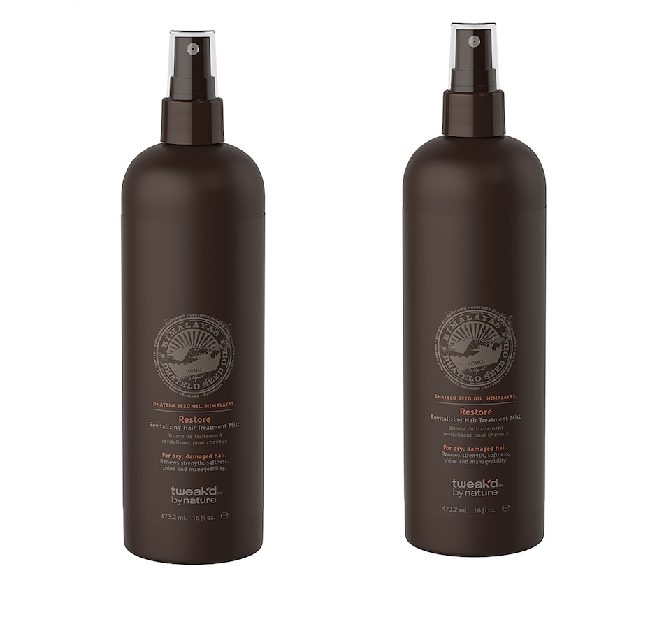 Image 475233_AMVAN.jpg, Product 475-233 / Price $110.00, Tweak'd by Nature Supersize Hair Revitalizing Treatment Mist Duo from Tweak'd by Nature on TSC.ca's Beauty department